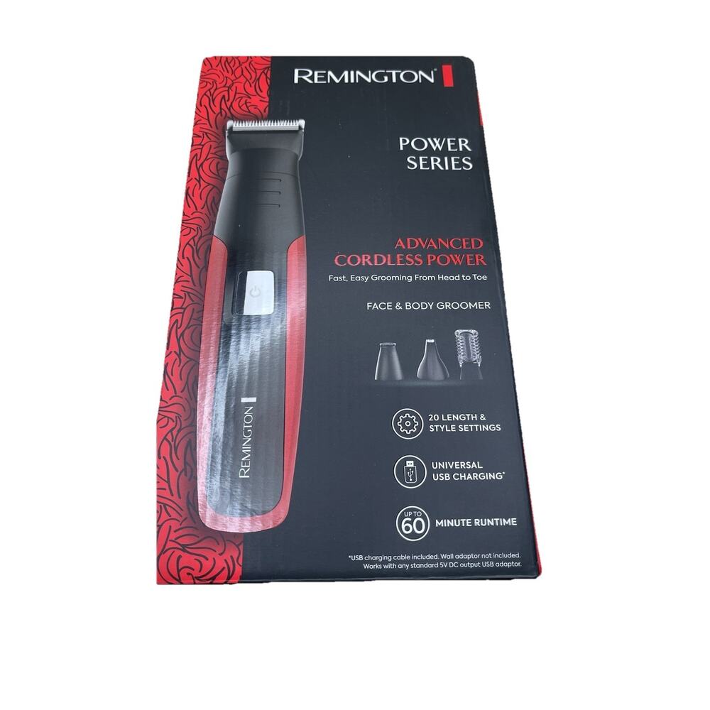 Remington Power Series Advanced Cordless Face & Body Groomer PG6154